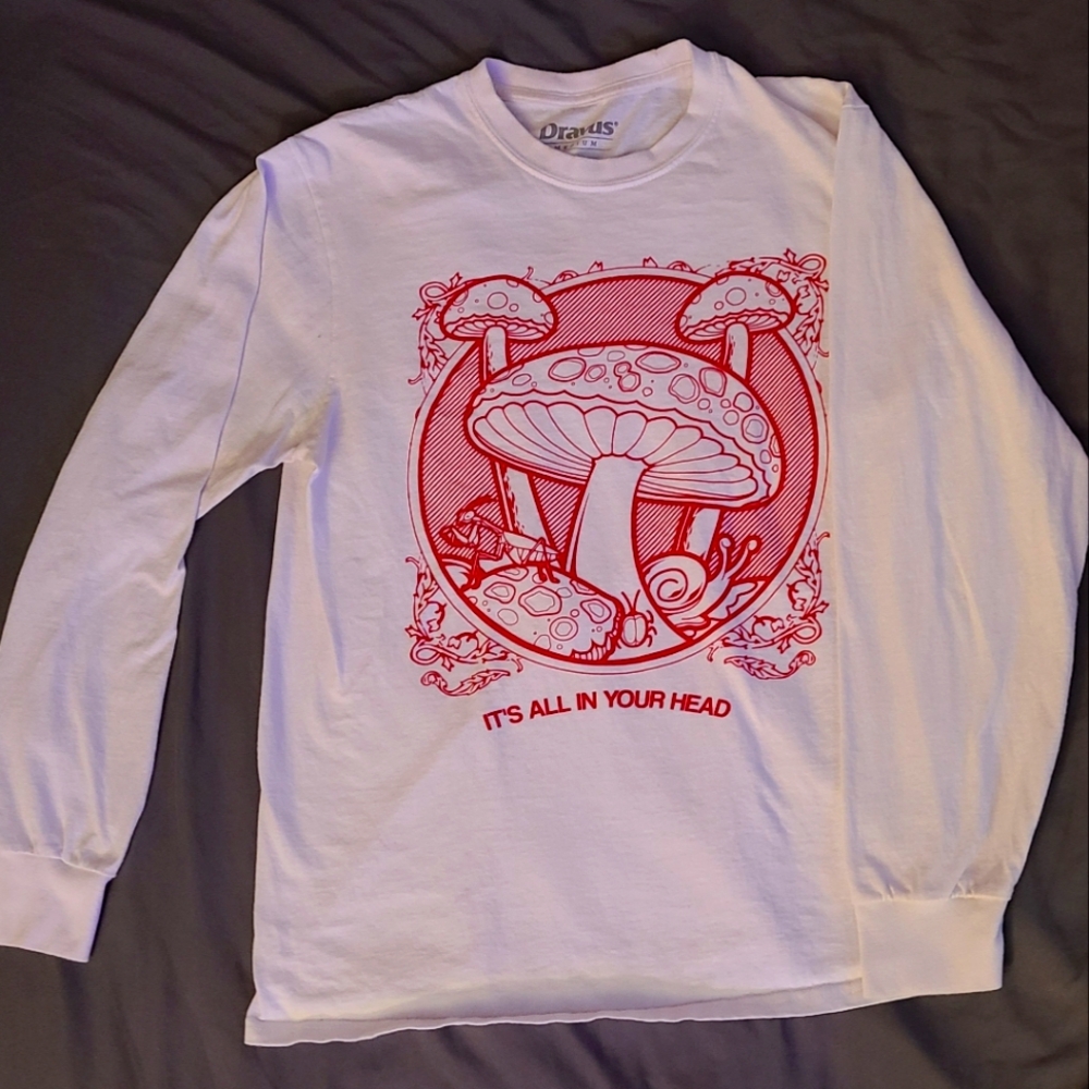 🍄Trippy Mushroom Long-sleeve